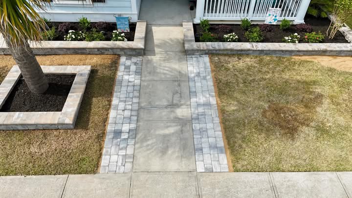 Backyard hardscape & outdoor living project