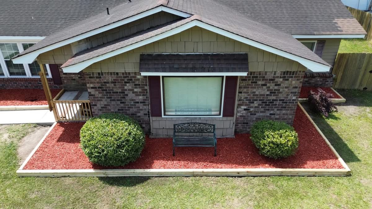 Hardscape & landscaping project in the Lowcountry
