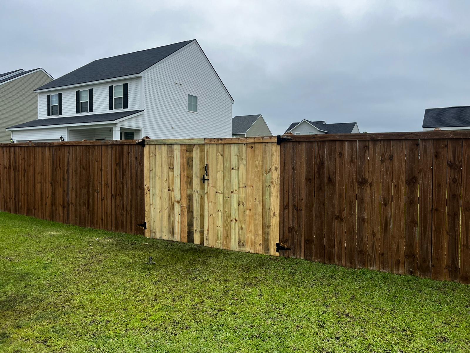 Fence Repair in the Lowcountry