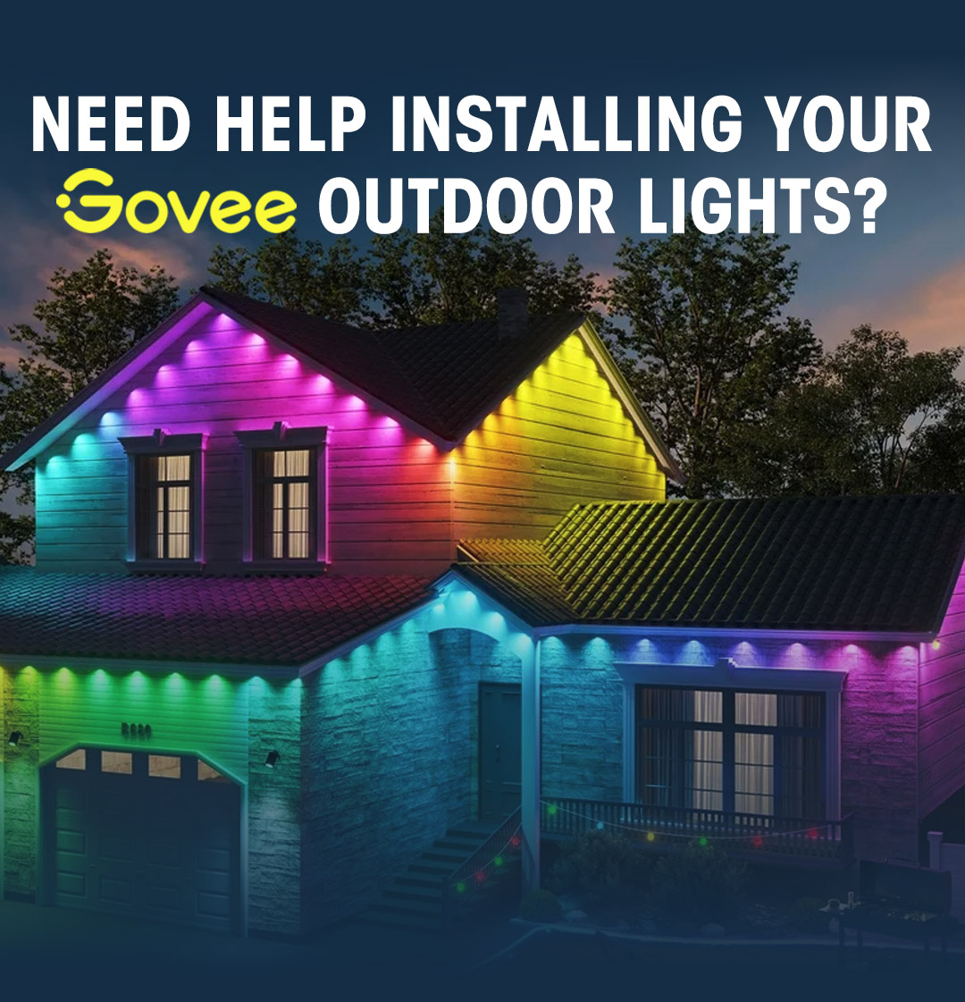 Govee Permanent Lights Featured on House