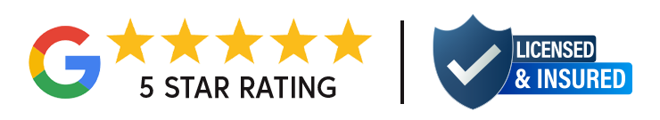 Google Rating and Insurance Badge